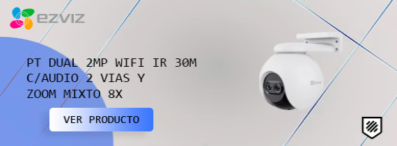 CAMARA PT DOBLE LENTE IP EXTERIOR 2MP 1080P WIFI EZVIZ C8PF