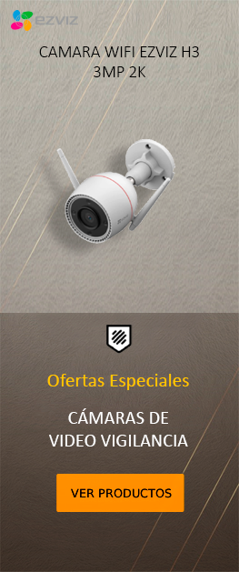 CAMARA BULLET IP EXTERIOR 3MP 2K WIFI EZVIZ H3C